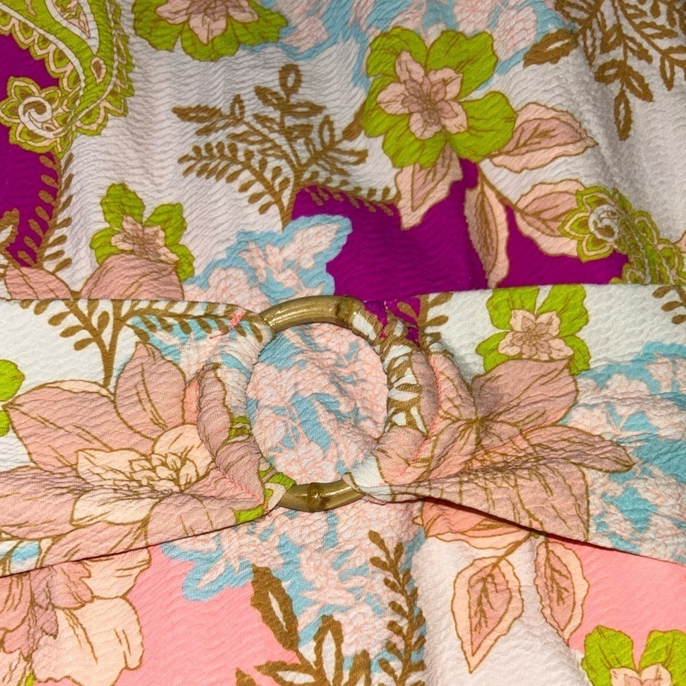 BREAKING WAVES Eco Floral Swimsuit with Vibrant Colors Size 3X NWT - Picture 9 of 12